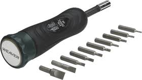 WEAVER GUNSMITH TORQUE WRENCH