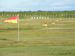 RED/YELLOW RANGE FLAGS