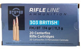 PPU .303 British I74g F.M.J B.T (20)