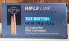 PPU Rifle Line .303 British F.M.J B.T 174 Gr Cartridges 20 count pack.