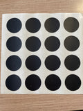 PATCHES BLACK 24MM-BOX 1000